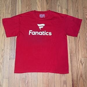 RARE NASCAR FanCrew Staff Shirt Chase Authentics Fanatics Red Men's Large